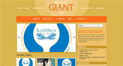 Desktop Screenshot of giantcreative.com